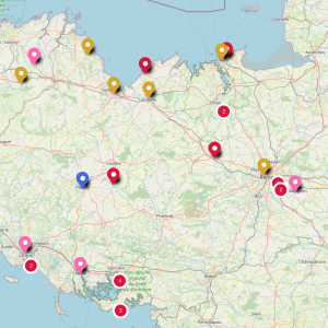 Cartographie des CHA 2025